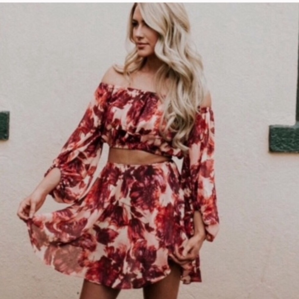 For Love & Lemons Wild Rose Set - Picture 3 of 5
